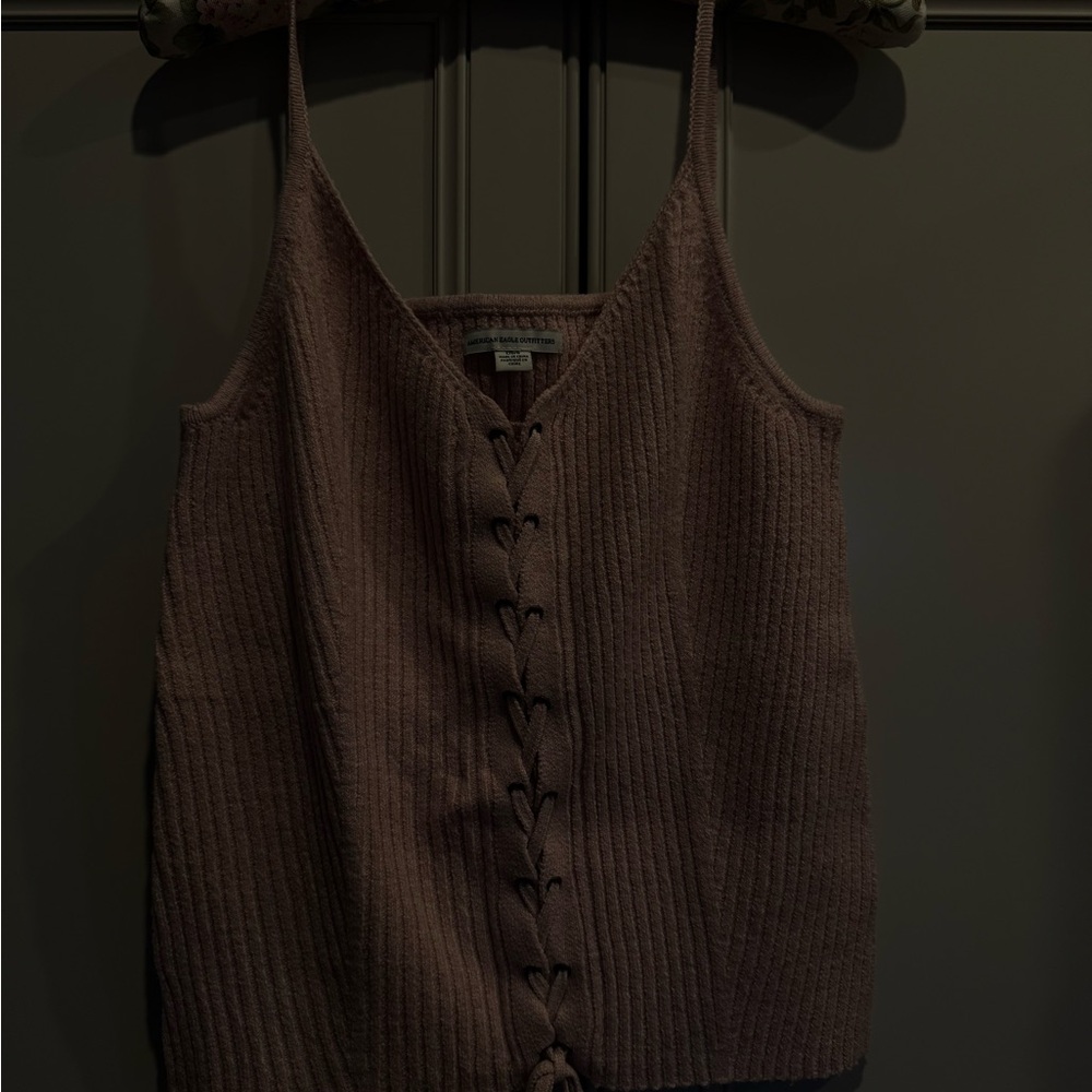Women's light pink Knit Tank Top
From American Eagle Eagle outfitters